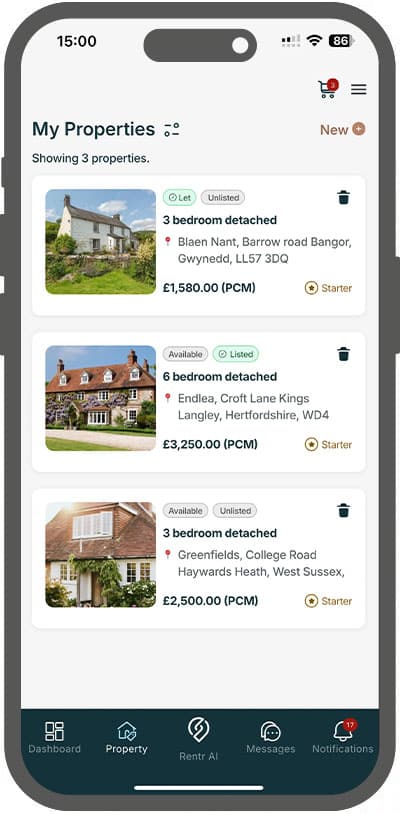 Multiple property view